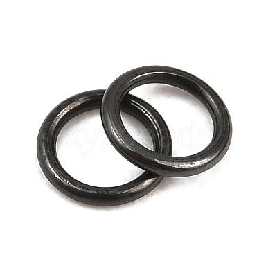 Ion Plating(IP) 304 Stainless Steel Closed Jump Rings STAS-G393-06B-08-1