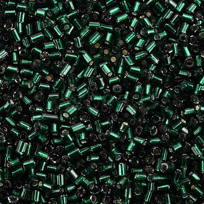 8/0 Glass Bugle Beads SEED-S032-07A-53A-1