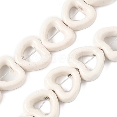 Handmade Porcelain Beads Strands PORC-Z002-01-1