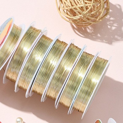 Copper Jewelry Wire CWIR-CW0.4mm-28-1