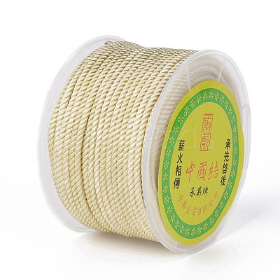 Polyester Milan Cord for DIY Jewelry Craft Making OCOR-F011-D08-1