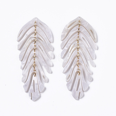 Cellulose Acetate(Resin) Big Pendants X-KY-S163-001E-1