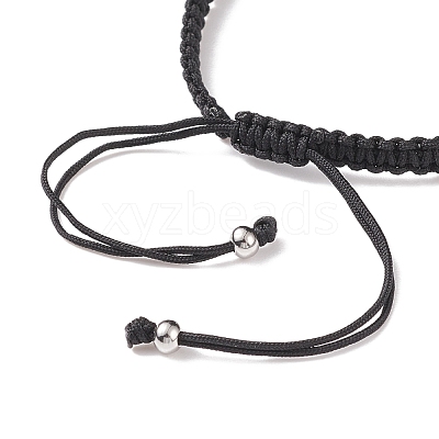 Resin Evil Eye Braided Bead Bracelet BJEW-JB08426-02-1