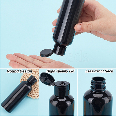 PET Flip Top Cap Bottle AJEW-GF009-91B-1