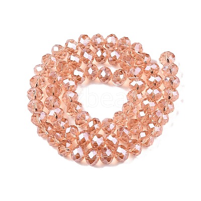 Electroplate Glass Beads Strands LS-EGLA-A044-T8mm-A21-1