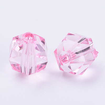Transparent Acrylic Beads TACR-Q256-10mm-V03-1