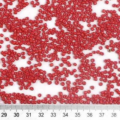 Baking Paint Glass Seed Beads SEED-S002-K20-1
