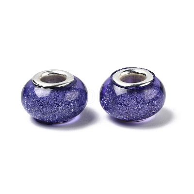 Large Hole Resin European Beads OPDL-R118-13B-1