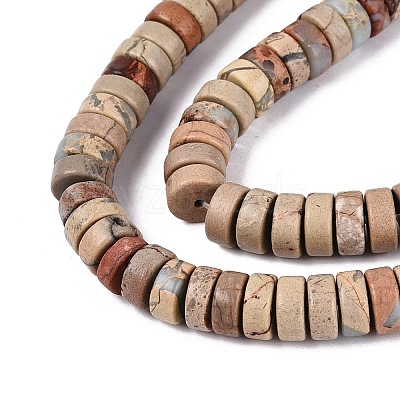 Natural Shoushan Stone Beads Strands G-N367-03A-06-1