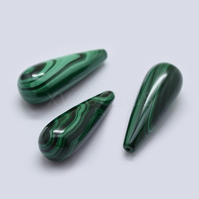 Natural Malachite Beads X-G-F571-08-1