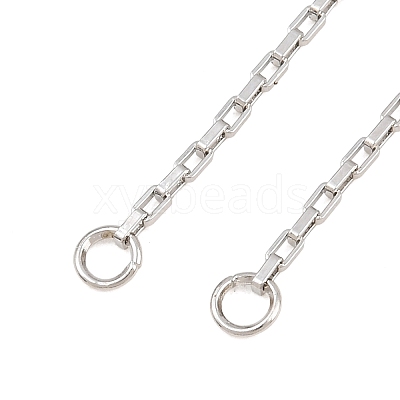 Brass Box Chain Bracelet Making KK-CBADBBF-02P-1