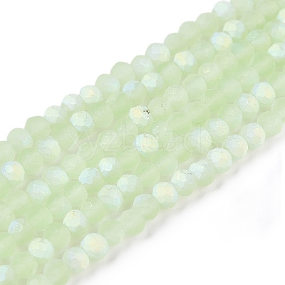 Transparent Glass Beads Strands EGLA-A044-T1mm-MB09-1