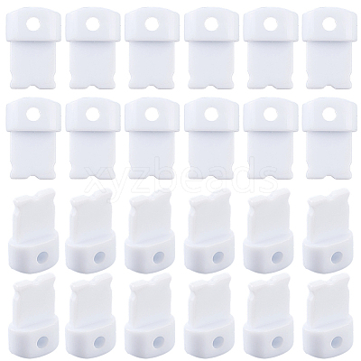 50Pcs PVC Plastic Mobile Dustproof Plugs FIND-SC0022-45B-1