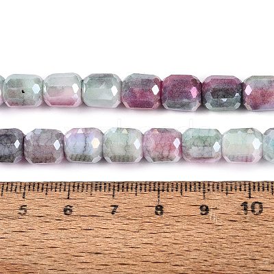 Anti-Tarnish Electroplate Glass Beads Strands EGLA-N027-03A-04-1