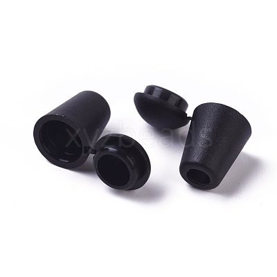Plastic Detachable Bell Stopper Cord Ends KY-G010-09-1