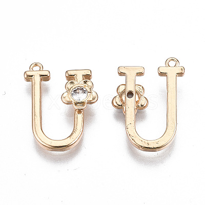 Brass Pendants KK-Q768-001G-U-1