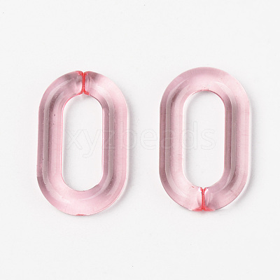 Transparent Acrylic Linking Rings OACR-T024-02-J08-1