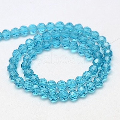 Glass Beads Strands X-EGLA-J042-8mm-07-1