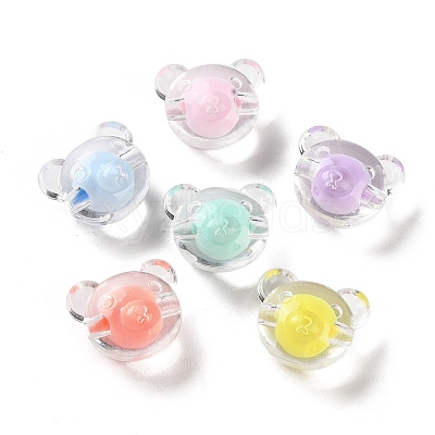 Transparent Acrylic Bead in Bead OACR-H112-05A-1