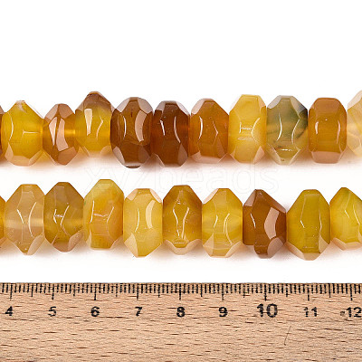 Natural Agate Beads Strands G-N356-01A-18-1