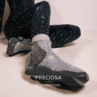 Preciosa® Crystal Hotfix Flatback Stones Y-PRC-HSS8-50005-1