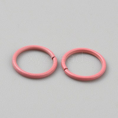 Baking Paint Iron Open Jump Rings FIND-WH0152-938B-05-1