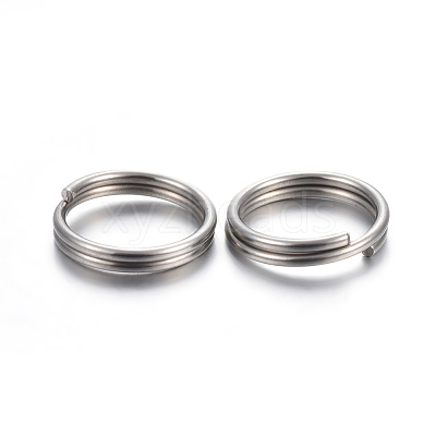 Tarnish Resistant 304 Stainless Steel Split Rings LS-STAS-P223-22P-03-1