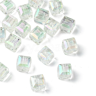 20Pcs Transparent Acrylic Beads PACR-YW0001-23H-1