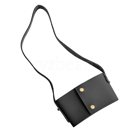 Reusable PU Leather Coffee Cup Holder AJEW-WH0368-02D-1