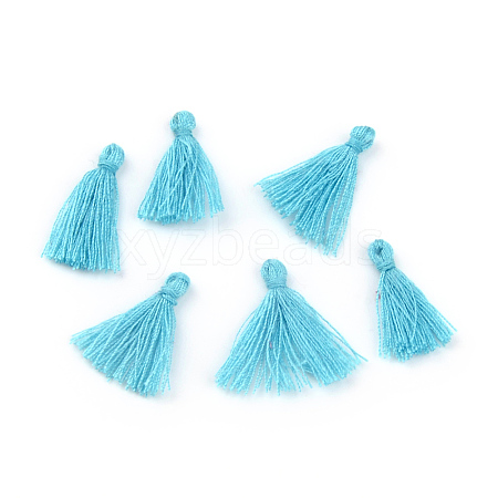 Polycotton(Polyester Cotton) Tassel Pendant Decorations FIND-S228-10-1