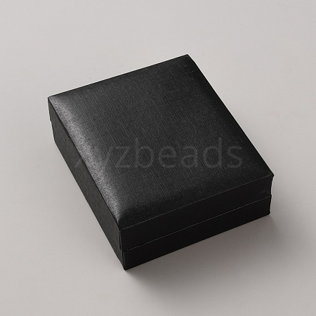 Imitation Leather Badge Packaging Boxes CON-WH0086-244B-1