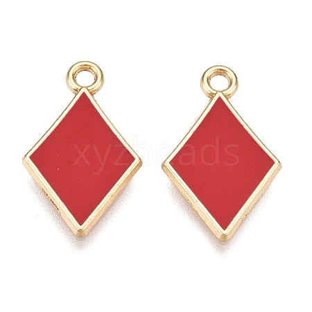 Alloy Enamel Pendants FIND-WH0038-79G-04-1