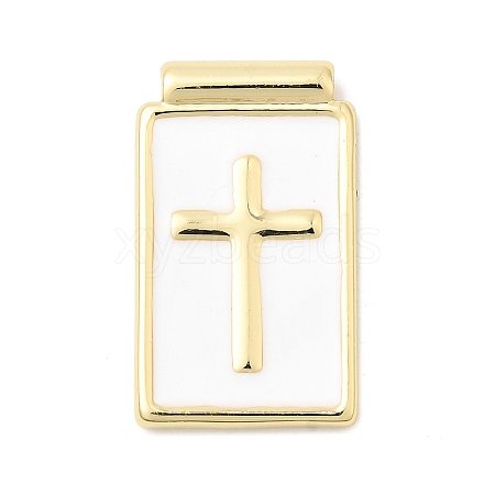 Brass Enamel Pendants KK-L262-28G-B02-1