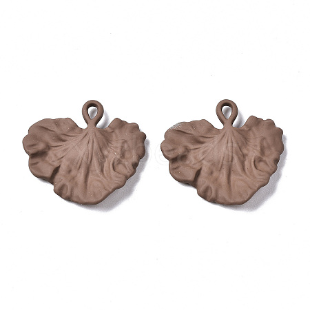Spray Painted Alloy Pendants LS-PALLOY-T077-118C-RS-1