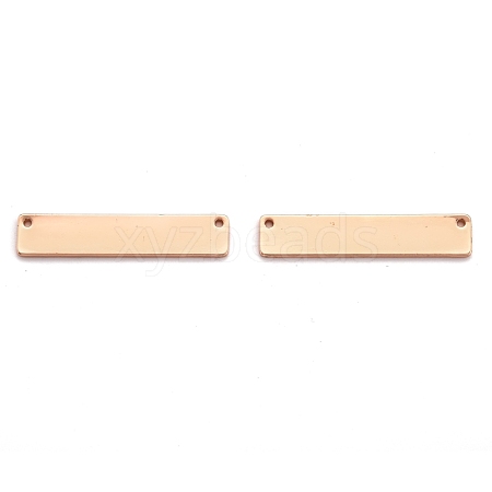 Brass Links Connectors KK-E785-37RG-1