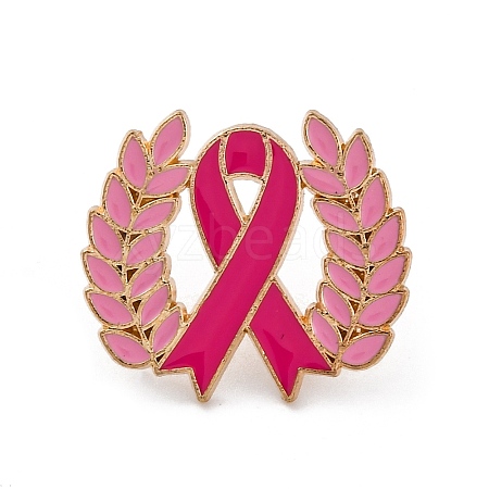 Awareness Ribbon Theme Enamel Pins JEWB-F035-01D-1