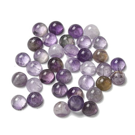 Natural Amethyst Cabochons G-Q173-01B-06-1