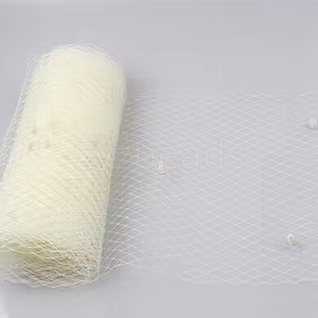 AHADERMAKER 1M Polyester Mesh Fabric AJEW-GA0006-87B-1