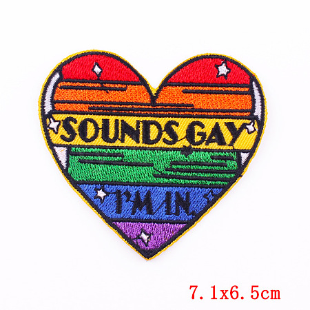 Computerized Embroidery Cloth Iron on/Sew on Patches PATC-PW0002-02B-1