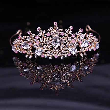 Children's  Alloy Rhinestone Crown Hair Bands PW-WGDEDEC-03-1