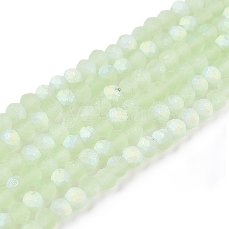 Transparent Glass Beads Strands EGLA-A044-T1mm-MB09-1