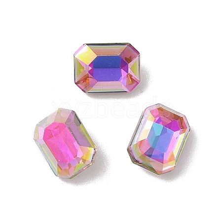 Glass Rhinestone Cabochons RGLA-L029-03B-HELA-1