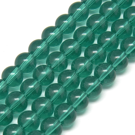 Glass Beads Strands GR6mm53Y-1