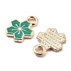 Alloy Enamel Charms ENAM-S022-01D-2