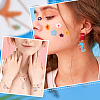 50Pcs 25 Styles Ocean Theme Alloy Enamel Pendants ENAM-HY0001-54-5