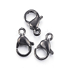 304 Stainless Steel Lobster Claw Clasps Ion Plating(IP) Y-STAS-H353-G-02B-1