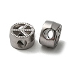 304 Stainless Steel Hollow Beads STAS-I203-45P-2