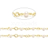 Rack Plating Brass Oval & Infinity Link Chains CHC-F016-07G-1