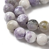 Natural Purple Turquoise Beads Strands G-L595-C04-01-4