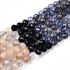 Natural Mixed Gemstone Beads Strands G-D080-A01-02-38-4